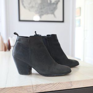 Cole Haan Black Leather Booties